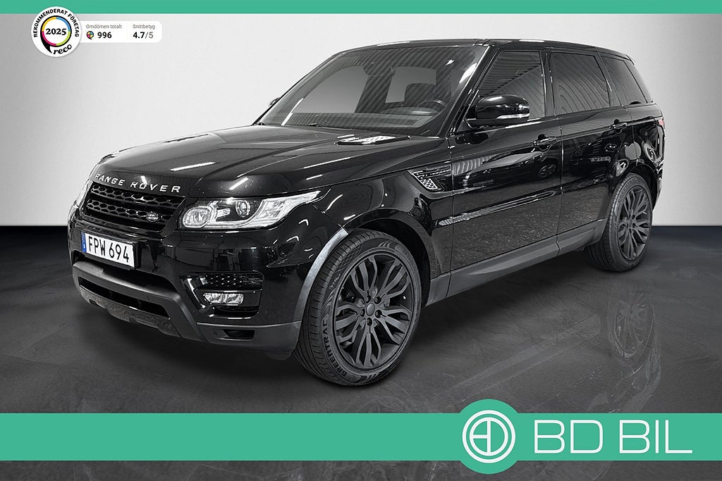 Land Rover Range Rover Sport TDV6 HSE DYNAMIC MERIDIAN PANORAMA VÄLSERVAD 
