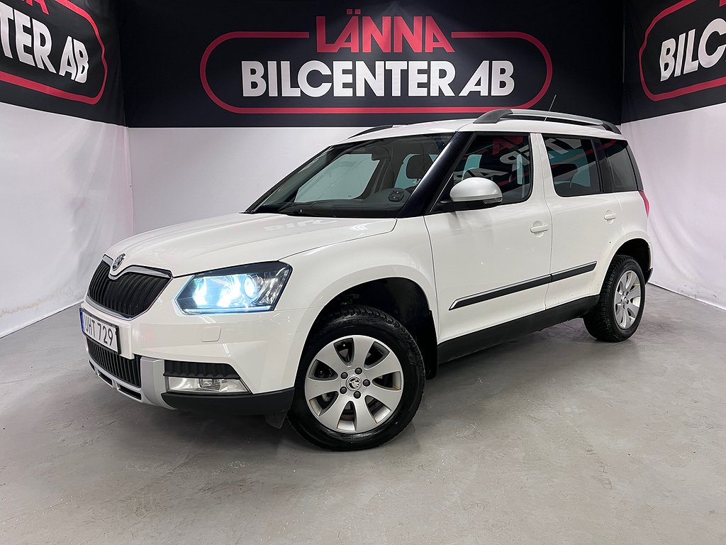 Skoda Yeti 2.0 TDI 4x4 Aut Drag Navi Kamera Kamrem bytt SoV