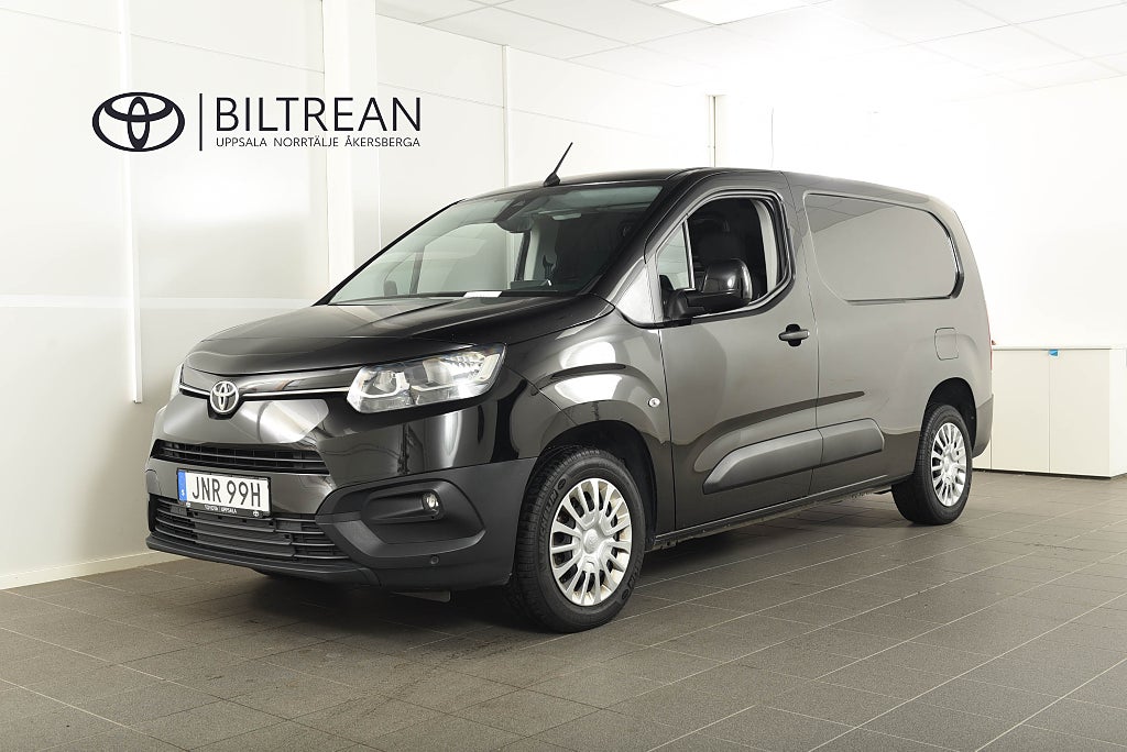 Toyota Proace City Long 1.5D Auto Comfort Drag D-värmare V-hjul Moms