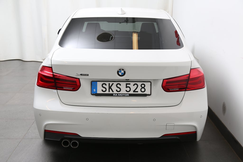 BMW 320D xDrive 190hk M Sport Aut Sedan Navi Skinn Kamera Drag 2018