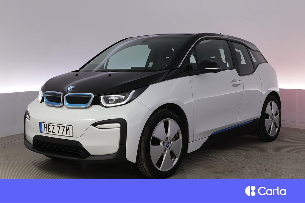 BMW i3 120 Ah Charged Navi Värmepump Snabbladdning