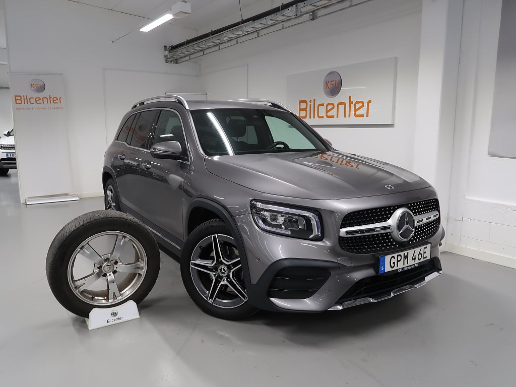 Mercedes-Benz GLB 200 d 4M AMG 7-sits V-Däck ingår Drag-Kamera-Värmare-Fo