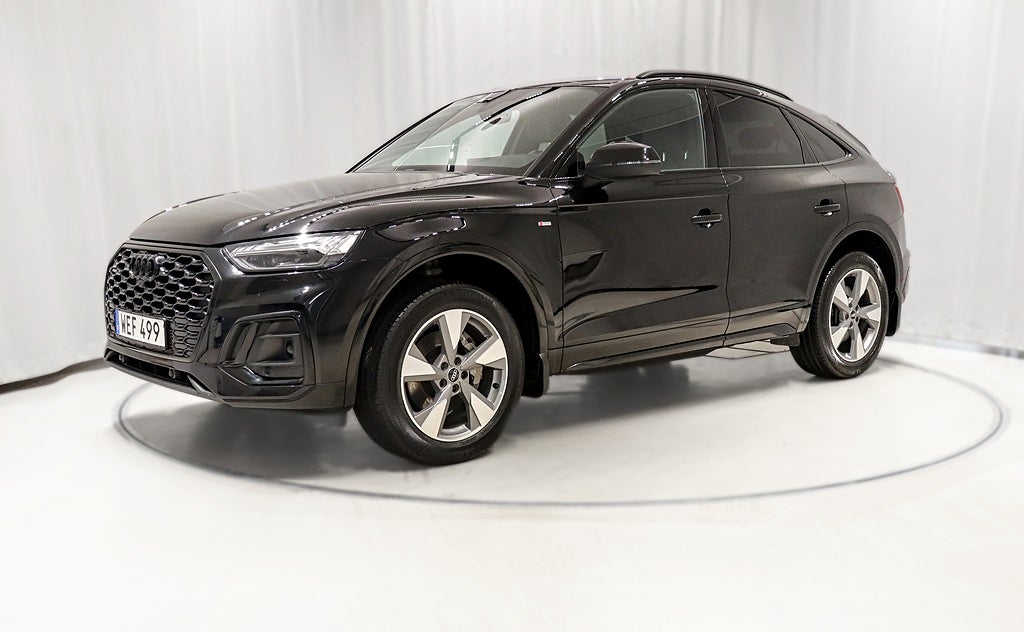Audi Q5 Sportback 40 TDI 204hk S-line B&O Navi Drag Matrix 2022