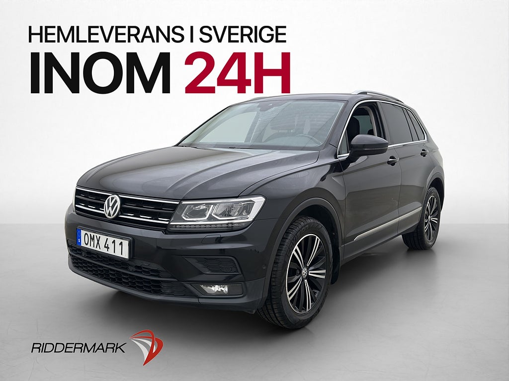 Volkswagen Tiguan TSI 4Motion Kamera Värmare Adapt-Fart Drag
