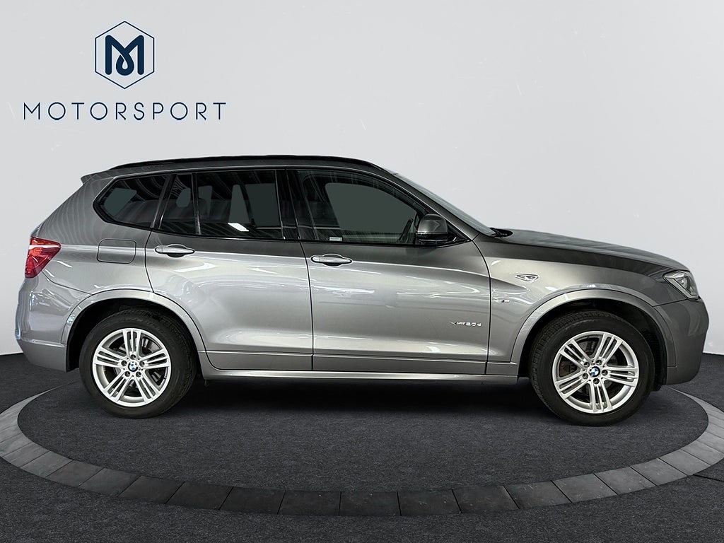 BMW X3 xDrive20d M Sport DRAG Backkamera Pano H/K Adaptiv-fart bild 6