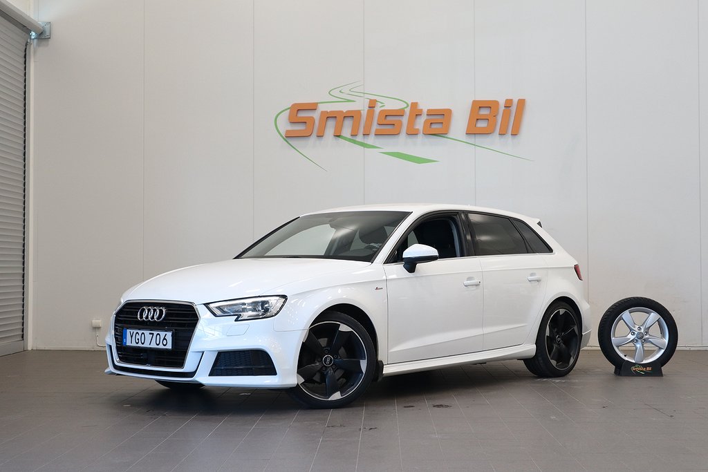 Audi A3 Sportback 1.0 TFSI S-Line ADAPTIV-FART PDC 116hk 