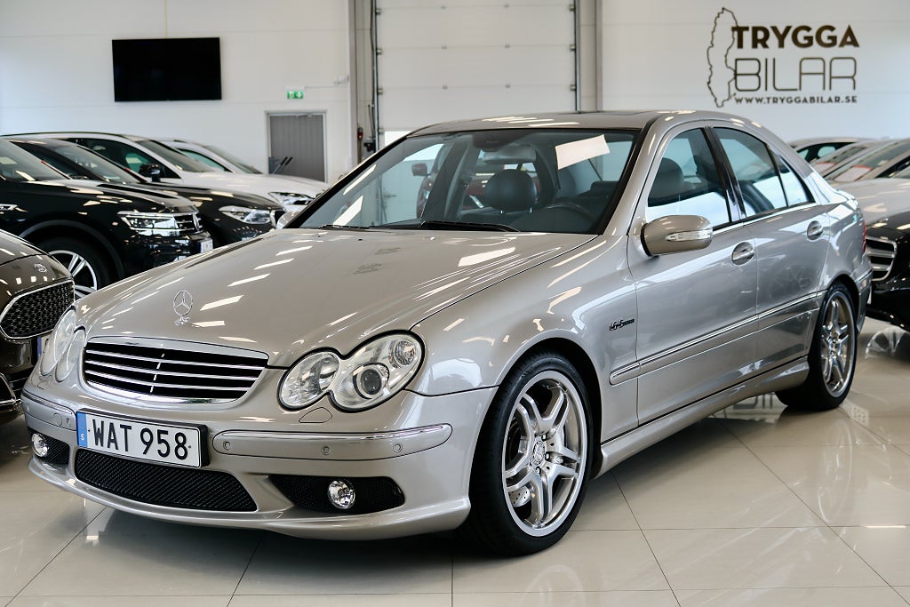 Mercedes-Benz C 55 AMG Avantgarde/H&K/Sv.såld/Fullser/Se Utr