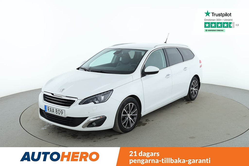 Peugeot 308 SW 2.0 BlueHDi Allure / Drag, Minnesstol, PDC