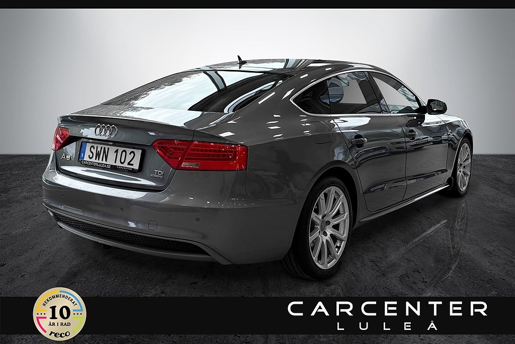 Audi A5 Sportback 2.0 TDI Quattro S-Line/P-Sensor/Drag/Dvärm