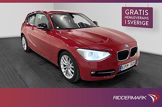 BMW 118 d 143hk Sport line Sensorer 1-Brukare Välservad