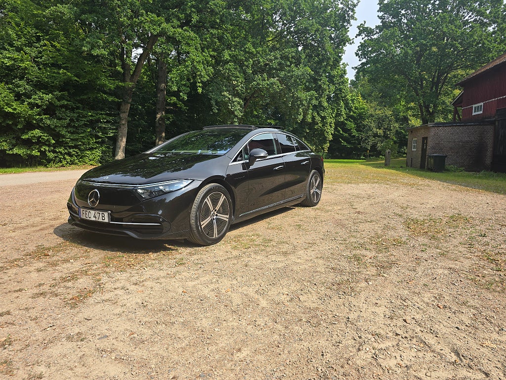 Mercedes-Benz EQS 450+ Burmeister Kyla i stolar