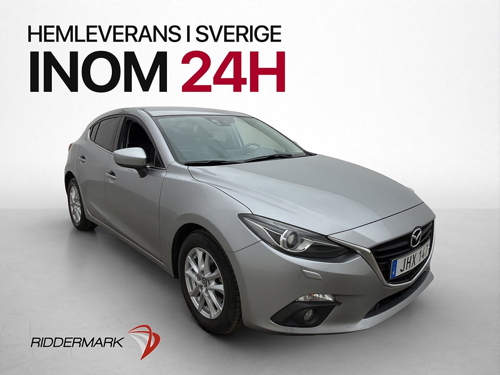 Mazda 3 Sport 2.0 120hk Navi Farthållare Bluetooth