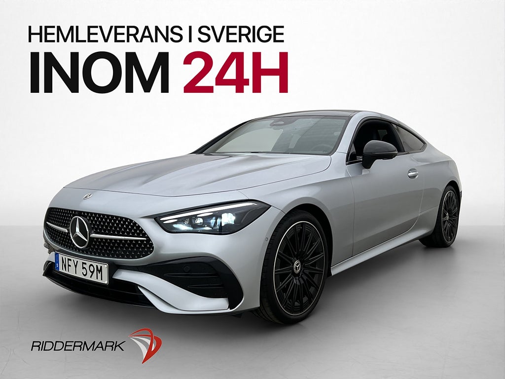 Mercedes-Benz CLE 300 4M 258hk AMG Panorama Burmester 360°
