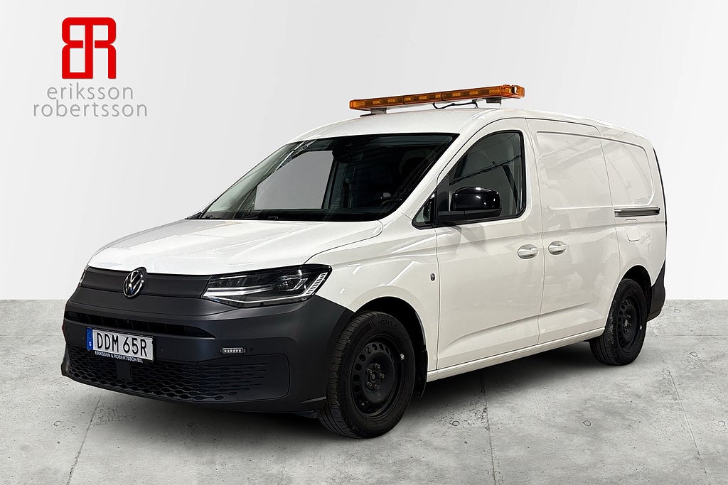 Volkswagen Caddy Maxi Cargo 2.0 TDI Dieselvärmare Backkamera LED Skinn *MOMS*