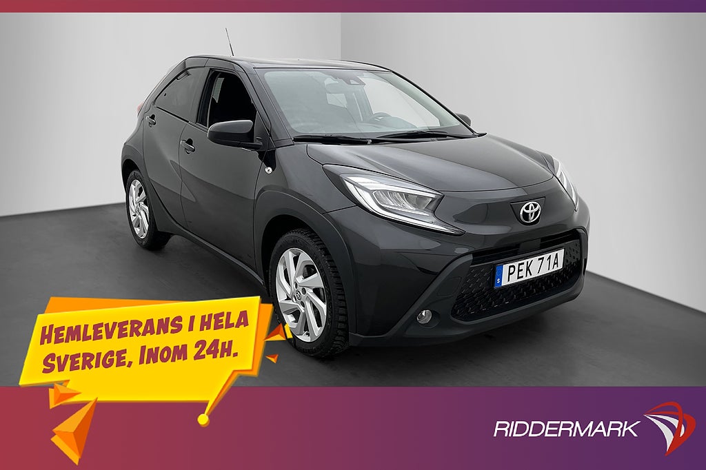 Toyota Aygo Play Adaptiv Farthållare Backkamera Bluetooth
