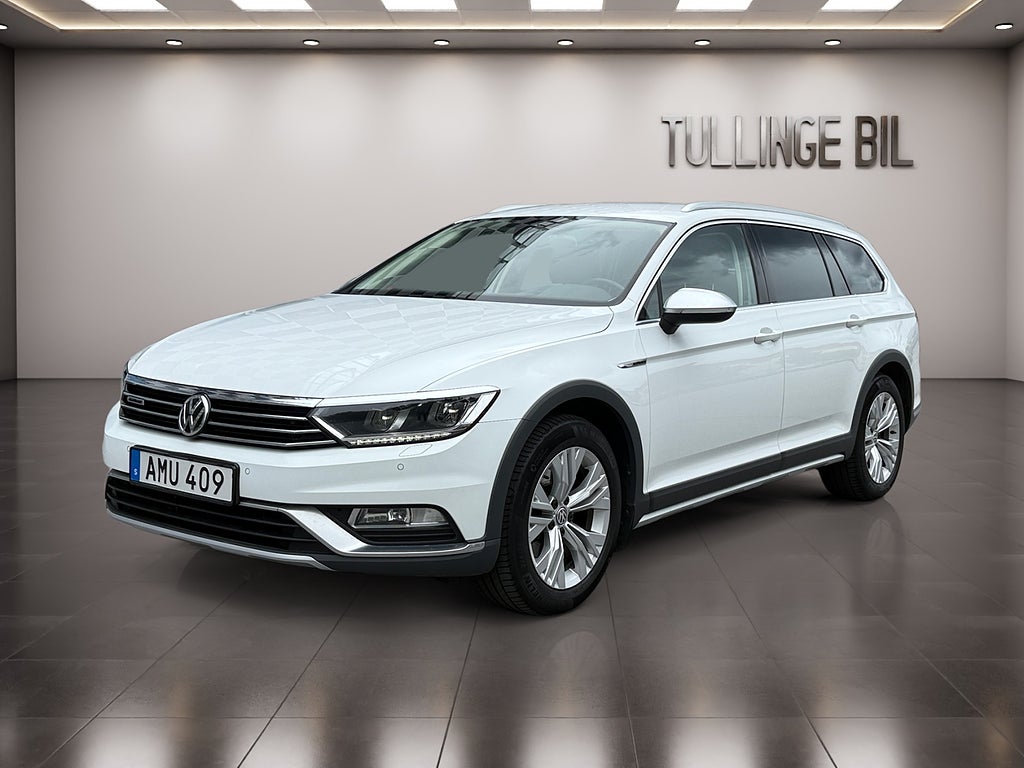 Volkswagen Passat Alltrack 2.0 TDI 4M 190HK Cockpit Läder B-Kamera Drag Värm 3,45%