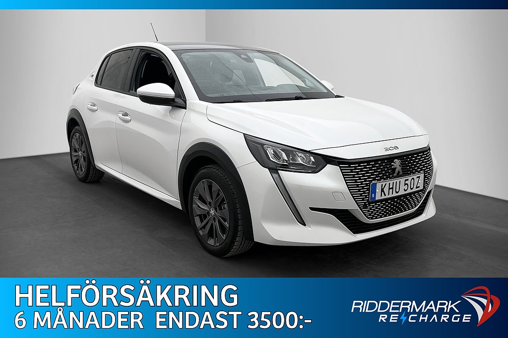 Peugeot E-208 136hk Active Pack Sensorer CarPlay