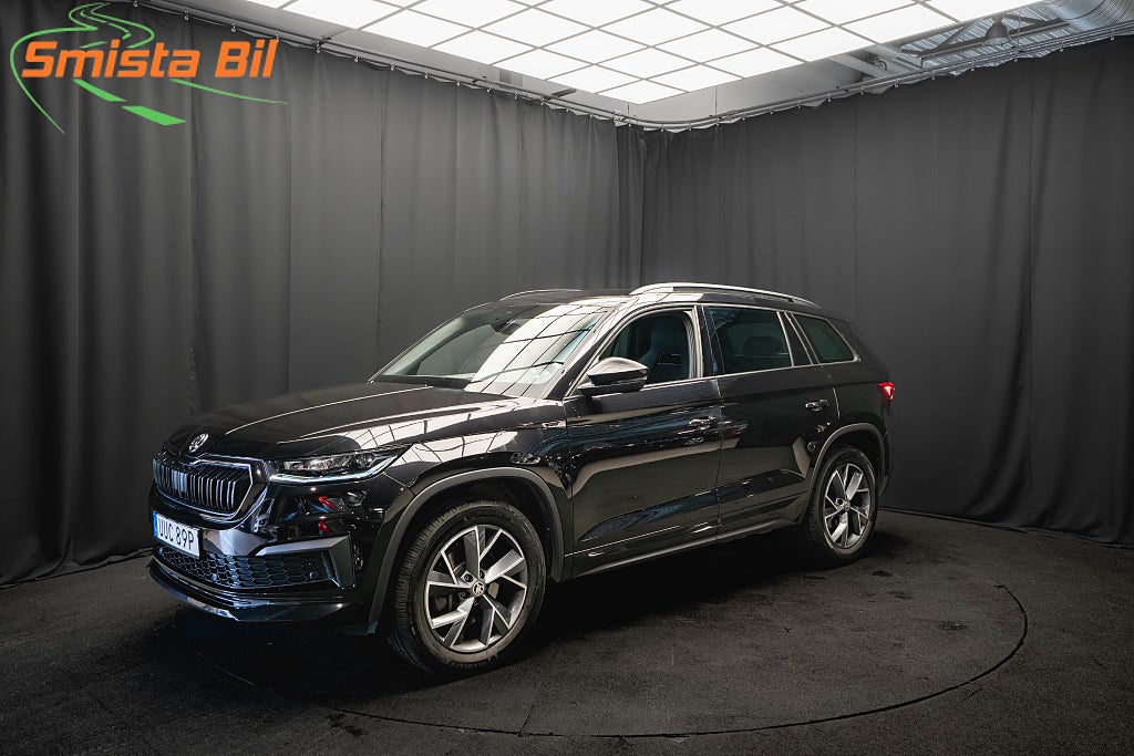 Skoda Kodiaq TDI 4x4 SPORTLINE 7-sits D-VÄRM DRAG KAMERA 1ÄGARE MOMS