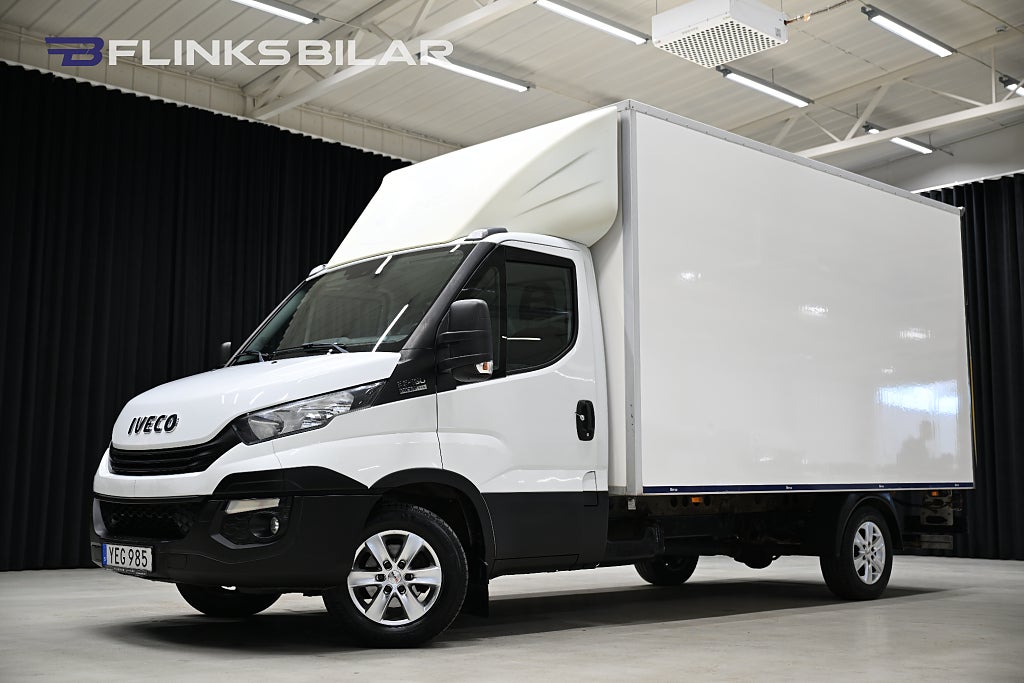 Iveco Daily 156HK Automat|Volymskåp|BG-Lyft|Sidodörr|Bakgavellyft
