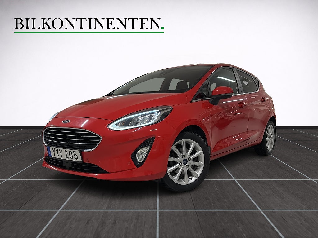 Ford Fiesta 1.0 EcoBoost Titanium 1-Brukare Kamera Navi Rattvärme