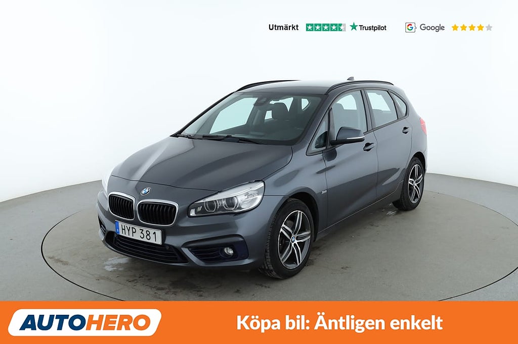 BMW 218 Active Tourer Sport Line / Rattvärme, Dragk...