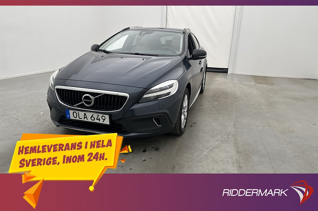 Volvo V40 Cross Country D3 Summum VOC Värmare Kamera Skinn