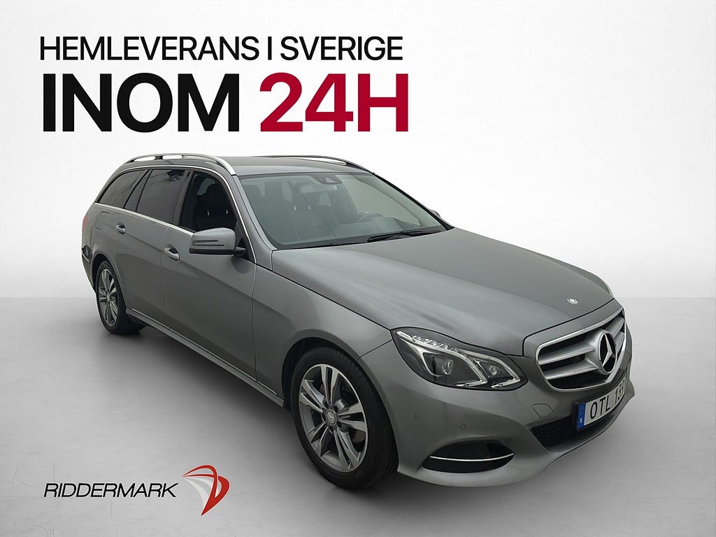 Mercedes-Benz E 200 T 184hk SV-Såld Drag Sensorer 0.61l/mil