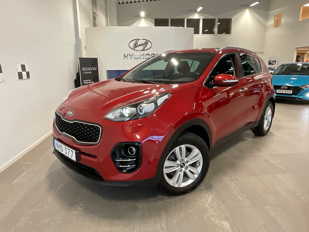 Kia Sportage 1.6 GDI Advance M6 DRAG + Motorvärmare + V-hjul