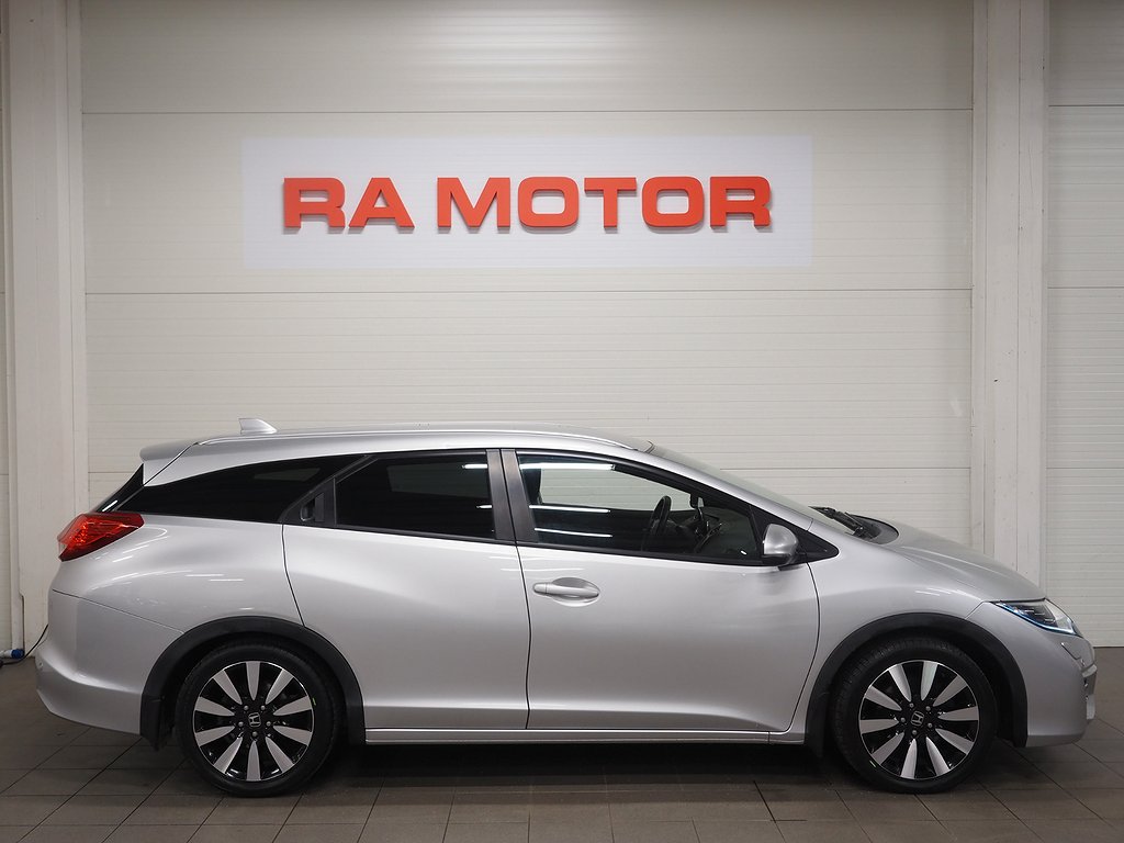 Honda Civic Tourer 1.6 i-DTEC 120hk Sport | Drag | Kamera | 2015