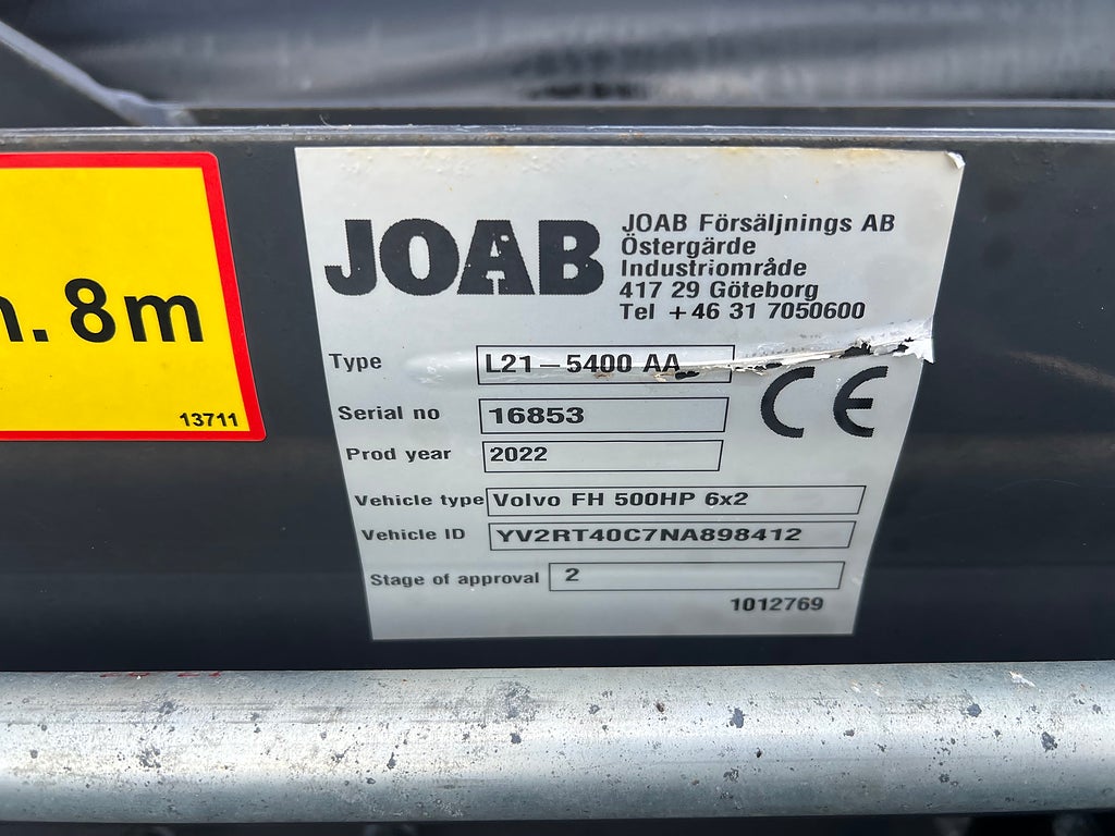 Volvo FH13 500 6x2*4 Lastväxlare I-Save, Mkt påkostad