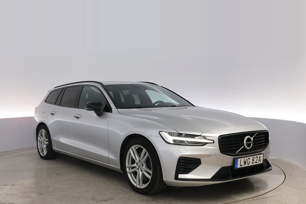 Volvo V60 Recharge T6 AWD R-Design Dragkrok Inkl V-hjul MOMS
