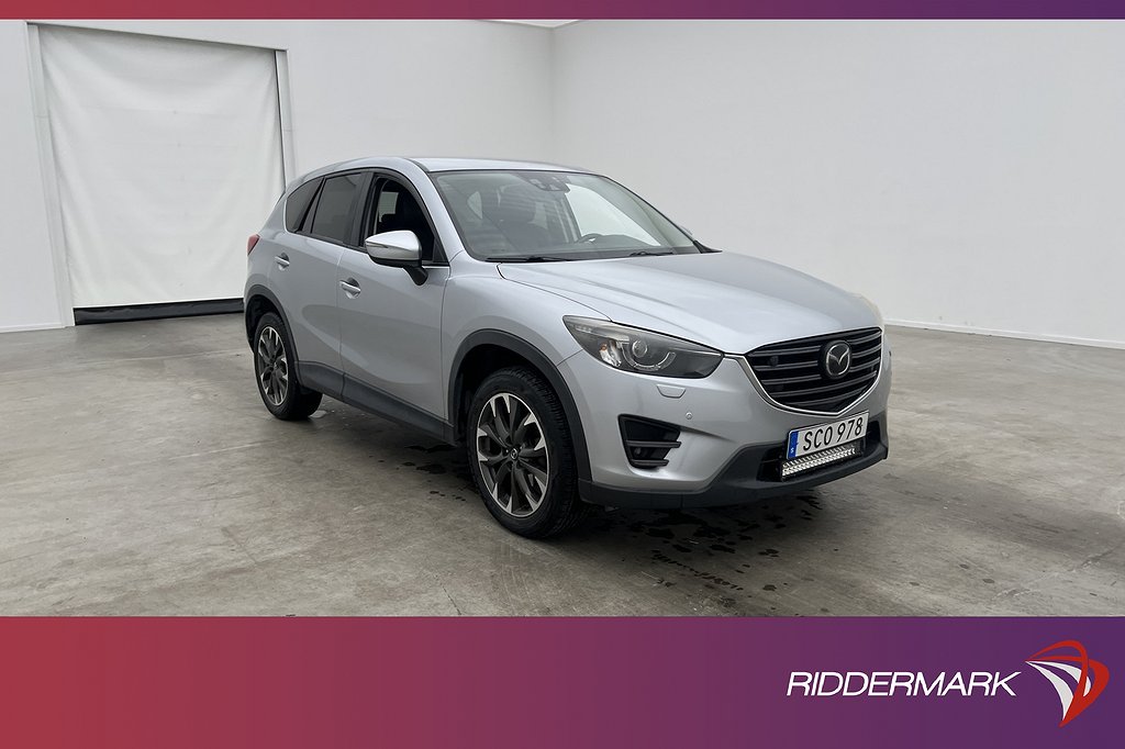 Mazda CX-5 AWD 175hk Optimum BOSE Kamera Skinn Navi Drag