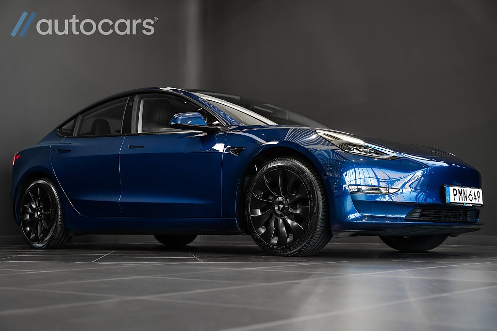 Tesla Model 3 Long Range AWD|Dragkrok|Autopilot|Panorama|Svensksåld