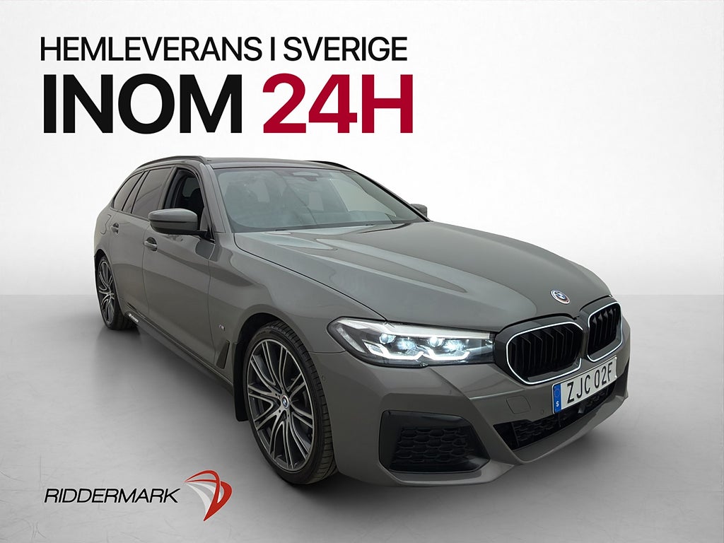 BMW 530e xDrive Touring M Sport H/K Kamera Navi Skinn Drag