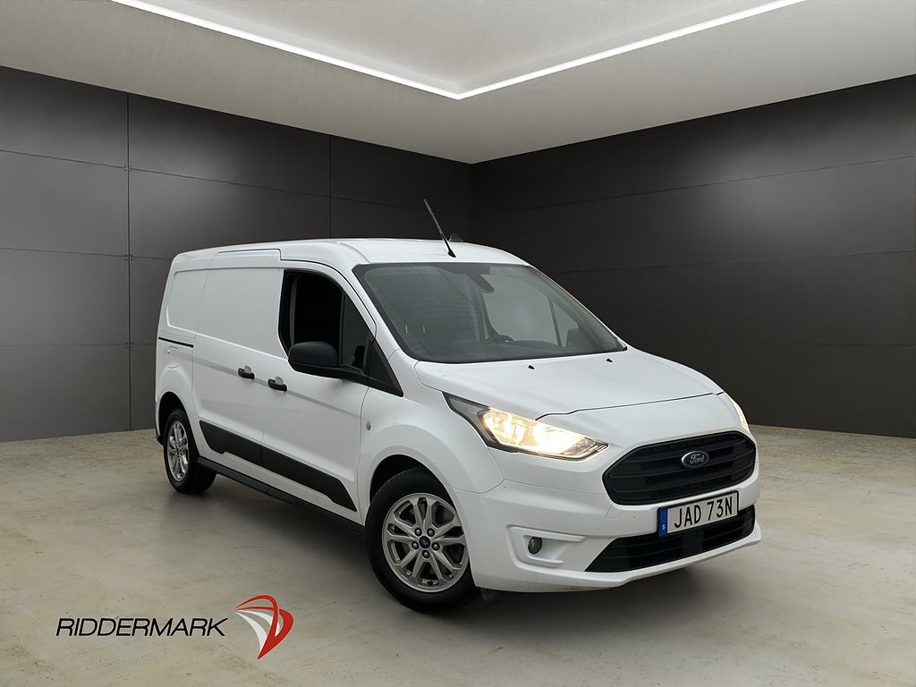 Ford Transit Connect LWB Värmare Dragkrok SYNC-3 Kamera Moms