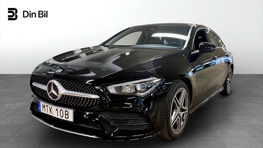 Mercedes-Benz CLA 200 SB 7G-DCT 163hk/AMG Line/dragkrok/backkamera/S+V-h
