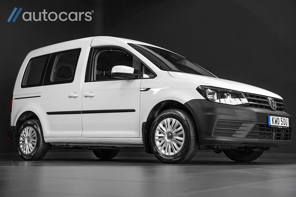 Volkswagen Caddy Combi 1.0 TSI 5-sits|Leasbar|Motorvärmare|2x skjutdörr