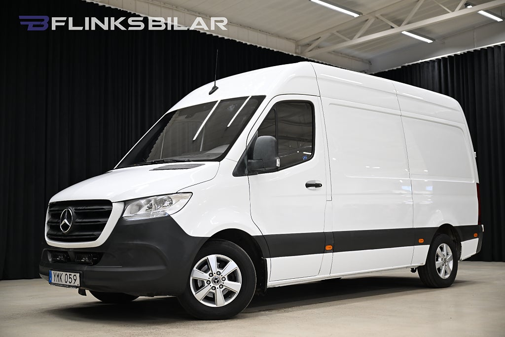 Mercedes-Benz Sprinter 316 CDI 163HK 7G+ Automat|Inredd|Drag|Värmare|EnÄgare