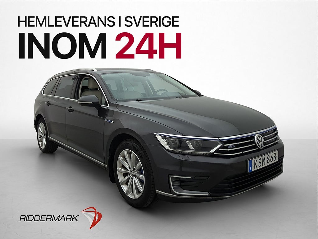 Volkswagen Passat GTE 218hk Executive Värmare Kamera Drag