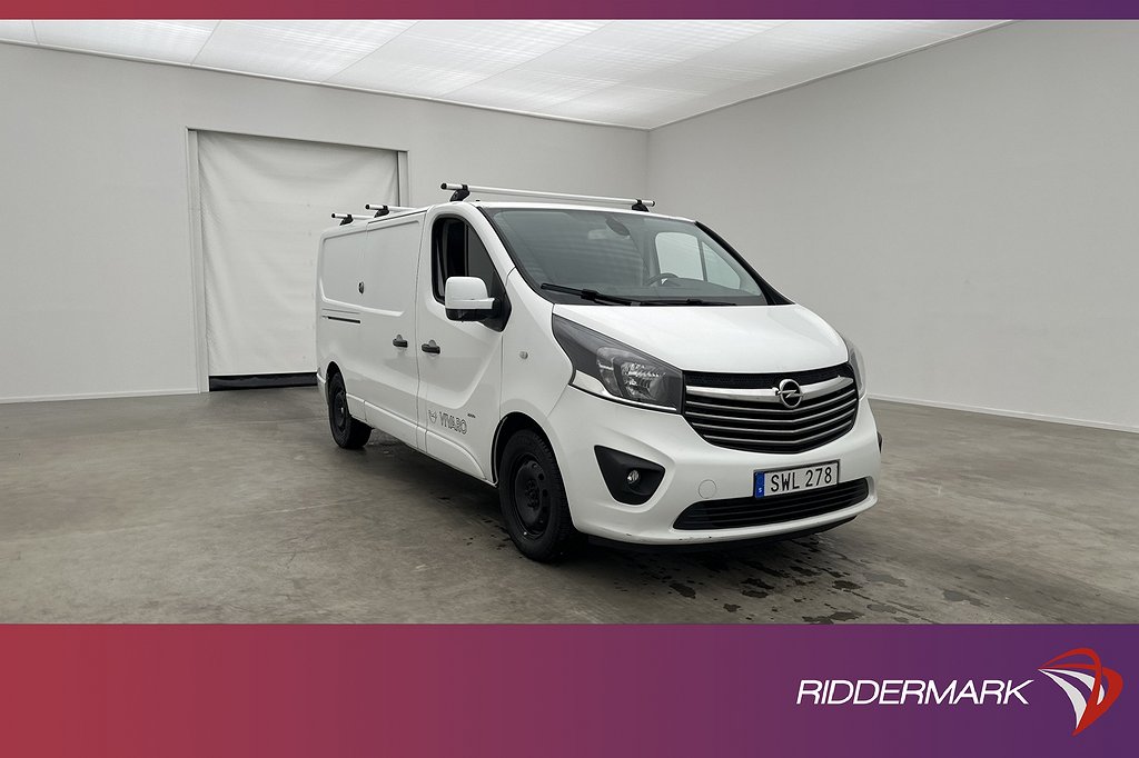 Opel Vivaro L2 1.6CDTI Värmare Dragkrok B-Kamera 3-Sits Moms