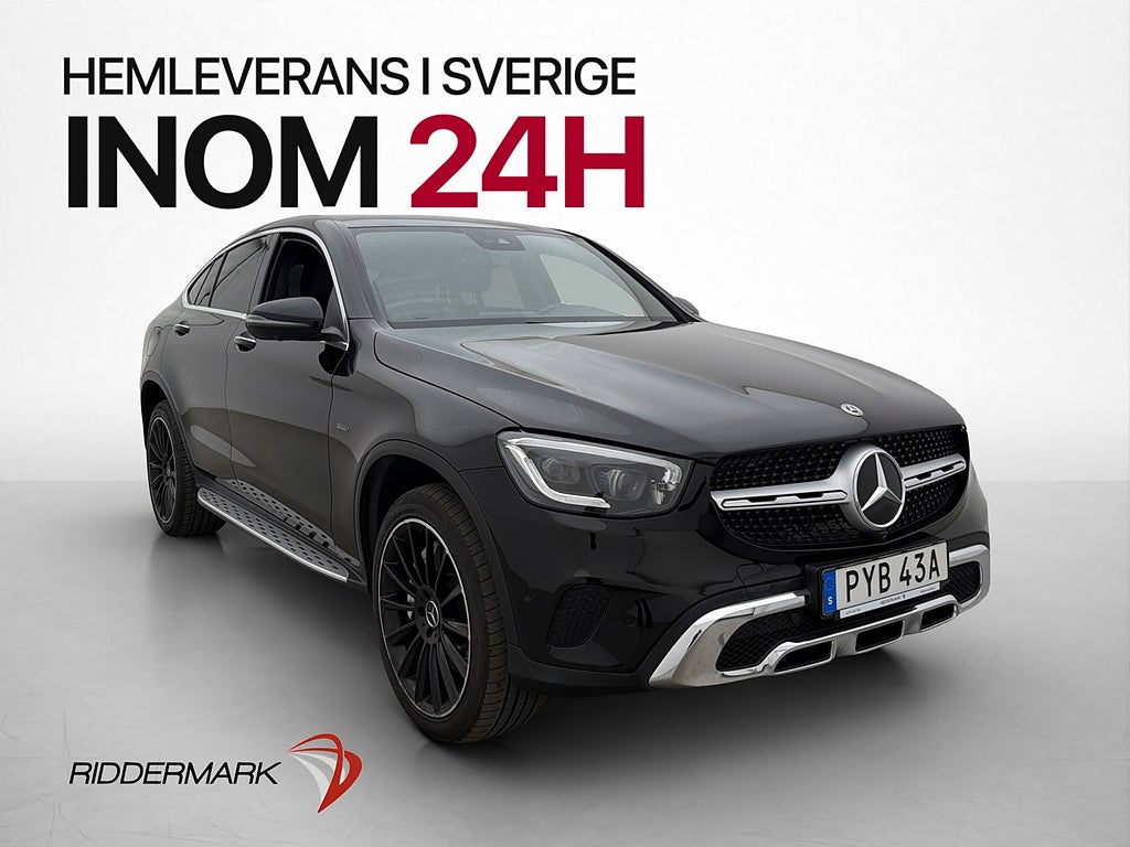 Mercedes-Benz GLC 300 e Coupé 4M Värm T-Lucka 360° Burmester