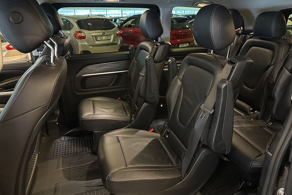 Mercedes-Benz V 250d 4MATIC 9G-Tronic Drag 360° P-värm Skinn 7sits miniatyr 13