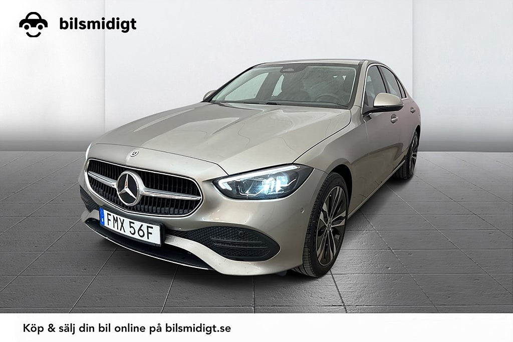 Mercedes-Benz C300 e C 300 e Avantgarde Vinter Drag Navi Kamera Burmester 313hk