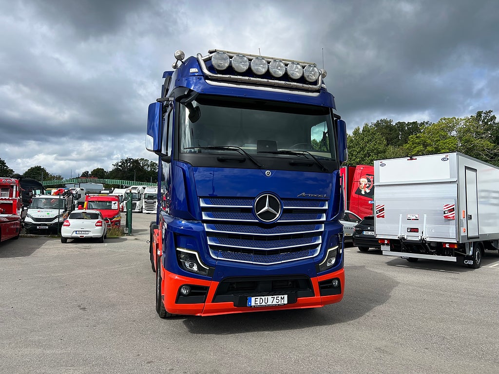 Mercedes-Benz Actros 3353 LS 6x4 Dragbil, Hydraulik, Euro 6