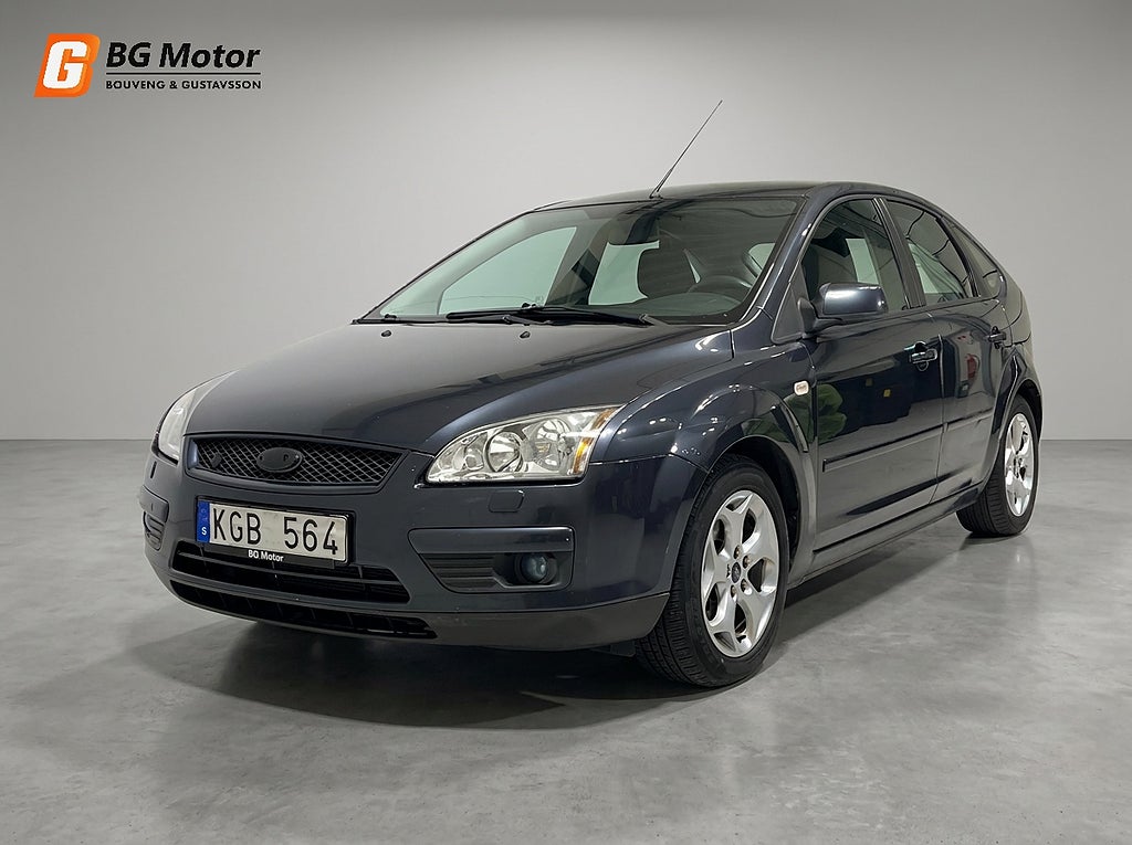 Ford Focus 1.8 Flexifuel 125HK Trend Drag/M-värmare/Bluetooth
