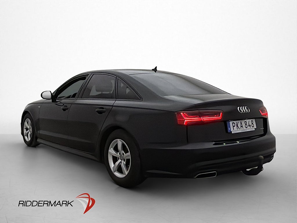 Audi A6 2.0 TDI Q 190hk S Line Värmare Skinn Drag