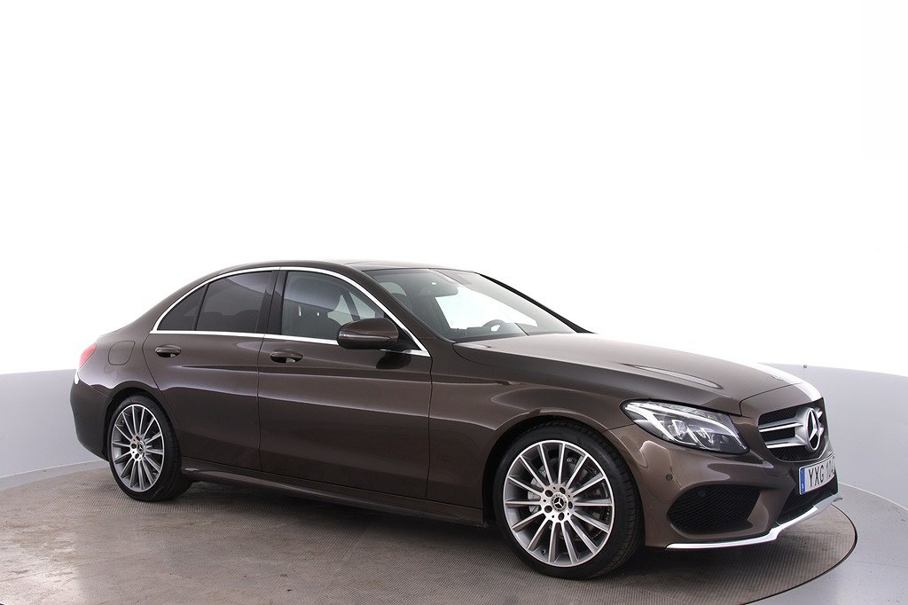 Mercedes-Benz C 220 d 4-Matic 170Hk AMG PANORAMA/BURMESTER/DRAGKROK