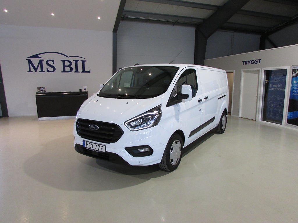 Ford transit Custom 300 2.0 EcoBlue   Euro 6 LÅNG SKÅP AUT  MOMS BIL