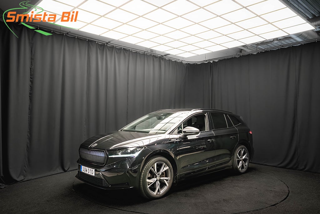 Skoda Enyaq iV 80x DRAG HEAD-UP KAMERA VÄRMEPUMP 1-ÄGARE MOMS