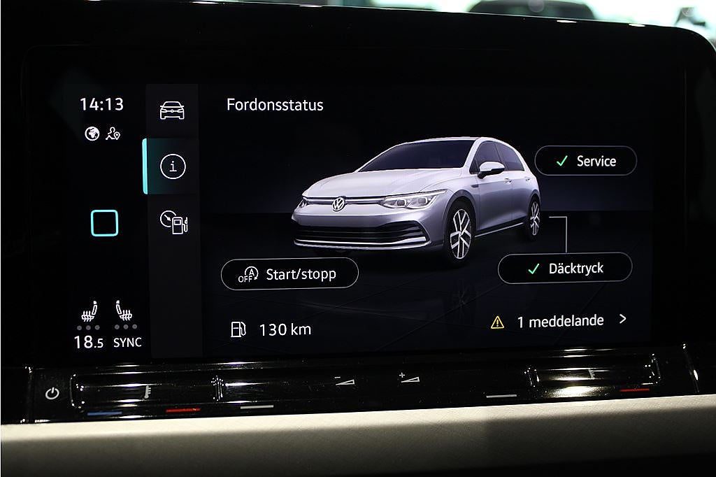 Bild på Volkswagen Golf 1.5 eTSI 150hk Aut - RATTVÄRME, ADAPTIV FARTHÅLLARE